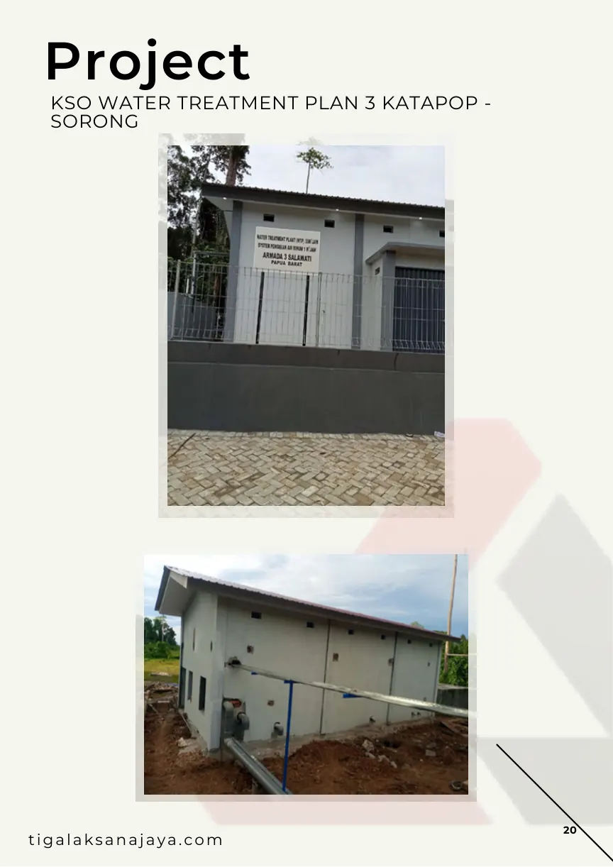 Water Treatment Plant Katapop Sorong